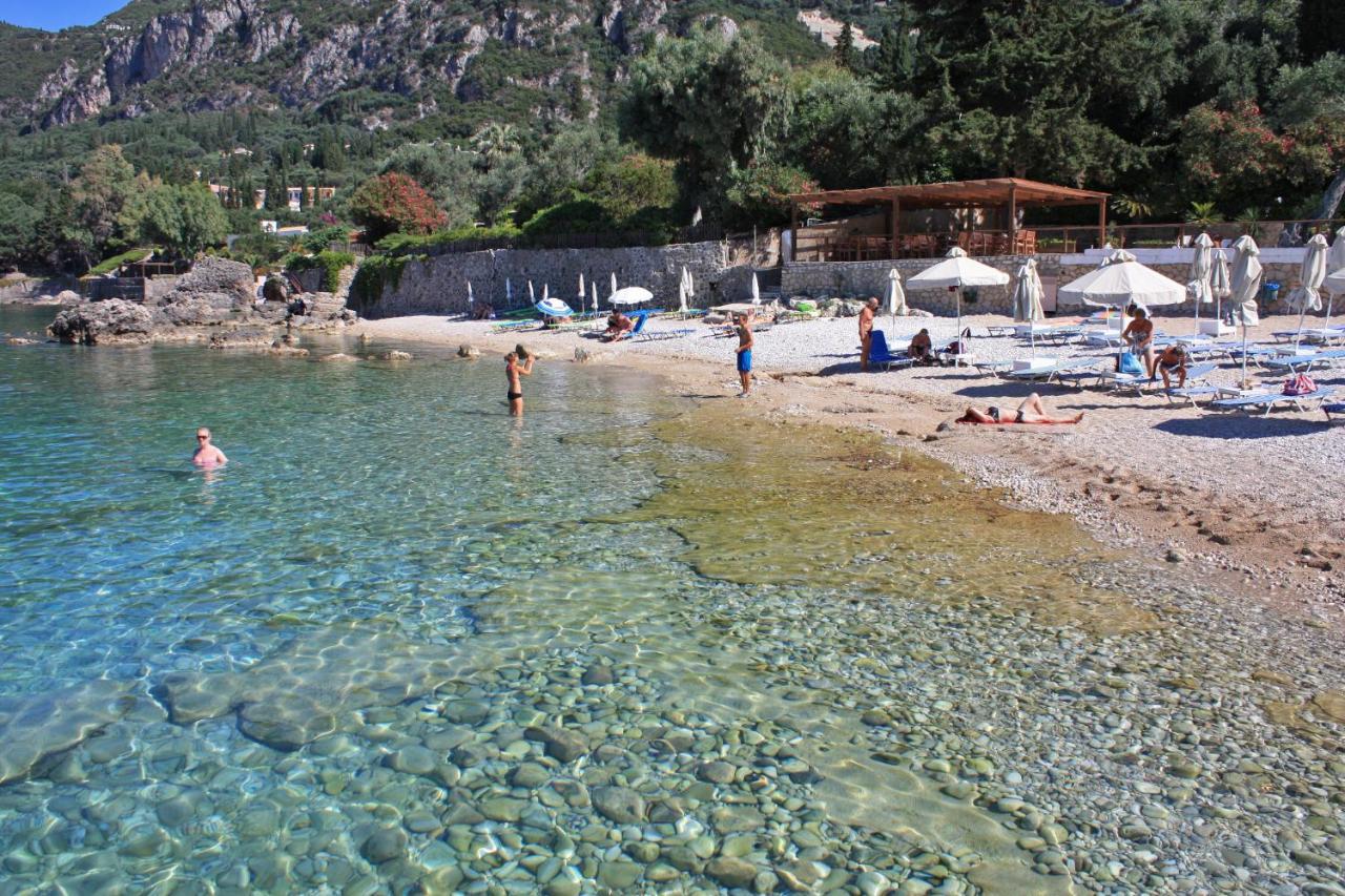 Dolphin Apartments Paleokastritsa Bagian luar foto